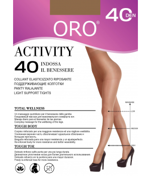 Жіночі ботильйони ORO Activity 40 den бронзові