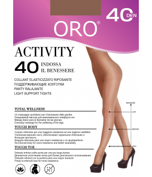 Жіночі ботильйони ORO Activity 40 den castoro