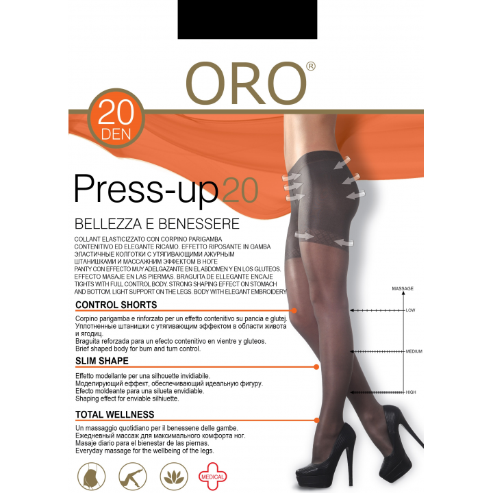 Виправлення судом ORO Press-up 20 den nero