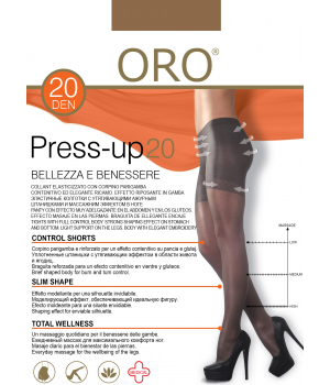 Коррегирующие колготки ORO Press-up 20 den visone