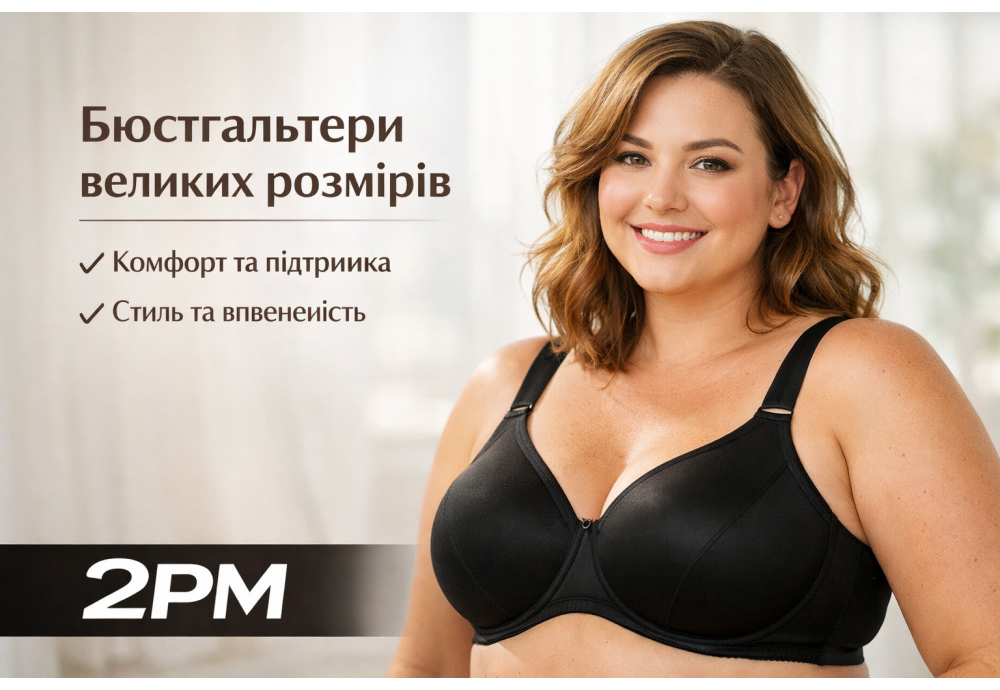 Бюстгальтеры больших размеров: комфорт, поддержка и стиль для каждой женщины - интернет-магазин 2PM