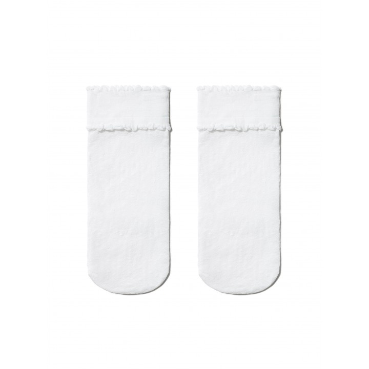 Шкарпетки для дівчаток ошатні CE BONY, р.18-20, bianco