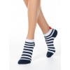 Шкарпетки жіночі бавовняні CE ACTIVE 20С-18СП, р.23, 223 білий-темно-синій