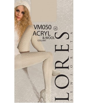 Колготки Lores acryl VM050, 1/2, fumo(темно-серый)