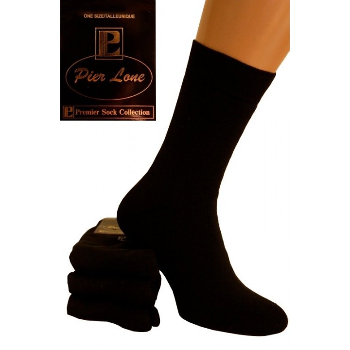 Шерстяные мужские носки Pier Lone высокие Арт.: 5527, 42-45, Черный