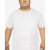 Мужская футболка Oztas A-1037 батал, 3XL, Белый