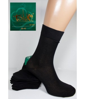 Бамбуковые мужские носки ЖИТОМИР Талько высокие Арт.: 12004, 39-40, Черный