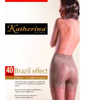 Колготки моделирующие Katherina Brazil Effect 40 den, 2, castoro(шоколад)