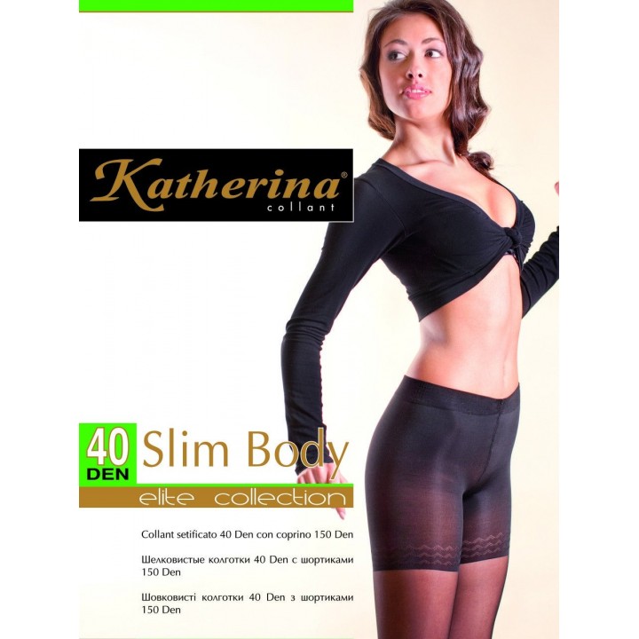 Колготки моделирующие Katherina Slim Body 40 den, 2, nero(чёрный)