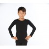 Детская футболка с длинным рукавом Sevim Арт:7078, , Черный