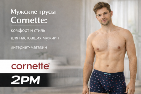 Мужские трусы Cornette: комфорт и стиль для настоящих мужчин