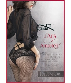 Колготки GATTA DIONE WZ 01 3/4 nero