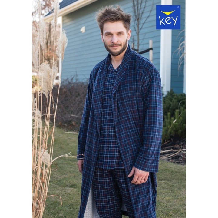 Халат KEY MGL-458 B21 XL/XXL granat