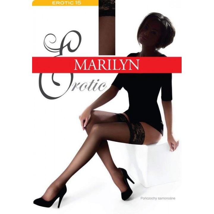 Жіночі панчохи MARILYN EROTIC 15 3/4 bianco