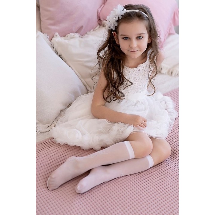ГОЛЬФЫ DZIEWCZĘCE KNITTEX EMMA uniwersalny ivory
