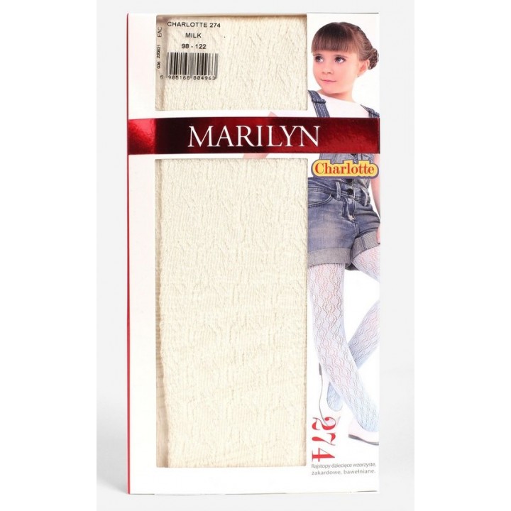 Колготки MARILYN CHARLOTTE 274 98-122 kremowy