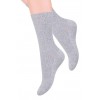 Шкарпетки STEVEN 018 SESSELESS WOMEN 35-38 меланж - світло-сірий