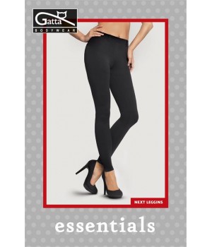 LEGGINSY GATTA NEXT LEGGINS BLACK XS czarny