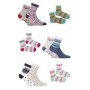 Шкарпетки WOLA WZOR 11-15L 33-35 мікс кольорів