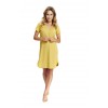 Жіноча нічна сорочка DOBRANOCKA 9505 S жовта