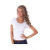 Женская футболка ATLANTIC LVS-291 S белая