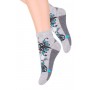 Носки STEVEN 004 GIRLS 32-34 цветовой микс