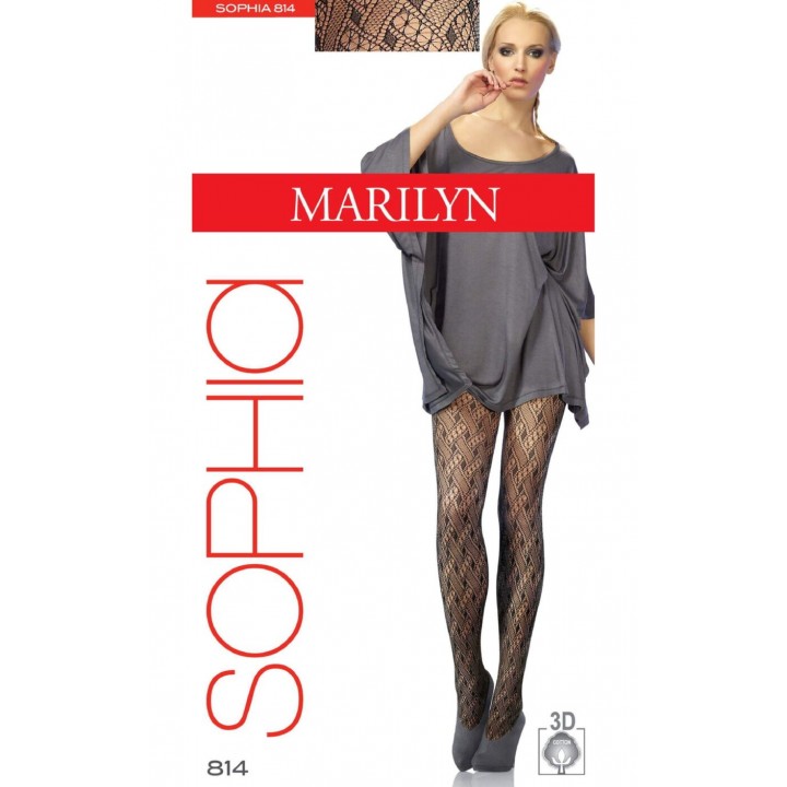 Женские колготки MARILYN SOPHIA 814 80 3/4 nero