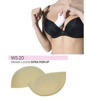 Вкладыши из поролона Julimex Extra Push-Up WS-20 универсальный белый