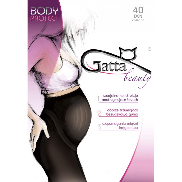 Колготки GATTA Боди PROTECT 40 3 бежевый