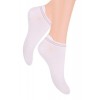 Шкарпетки STEVEN 091 35-37 біло-рожевий