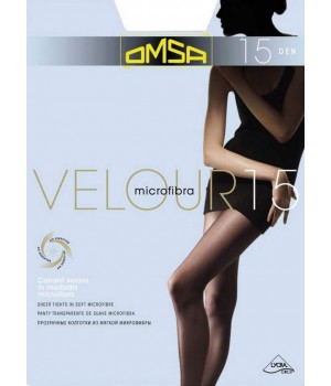 Колготки OMSA VELOR 15 4 nero