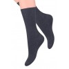 Шкарпетки STEVEN 018 без тиску жінки 35-38 меланж - темний графіт
