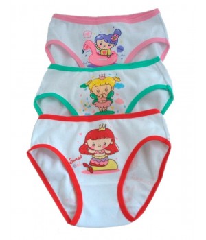 ТРУСЫ ЖЕНСКИЕ DCPOLO 33103 4-6 лет, микс цветов