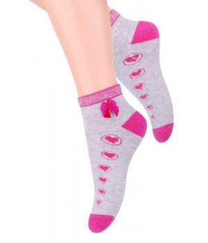 Носки STEVEN 004 GIRLS 32-34 цветовой микс
