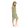 Женская ночная сорочка DOBRANOCKA 9505 S зеленая
