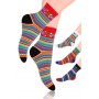 Шкарпетки STEVEN 118 FOLK 35-37 мікс кольорів