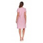 Жіноча нічна сорочка DOBRANOCKA 9930 S світло-рожевий