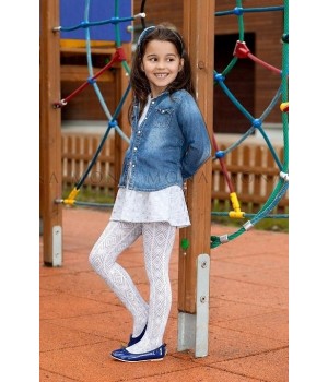 Детские колготки MONA DZ LENKA 01 60 116-122 опалы
