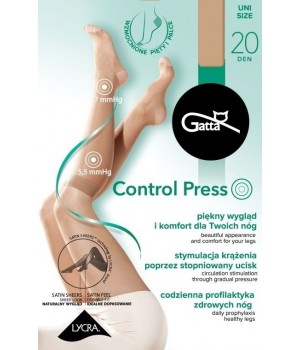 КОЛЕННЫЕ НОСКИ GATTA CONTROL PRESS universal nero