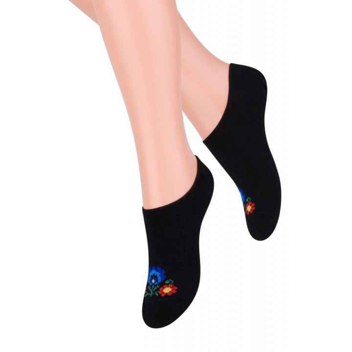 Носки STEVEN 119 ДЕТИ 32-34 черные