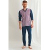 Пижама TARO 2632 VICTOR AW22 XL темно-синяя