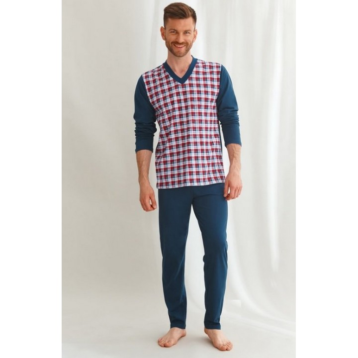 Пижама TARO 2632 VICTOR AW22 XL темно-синяя