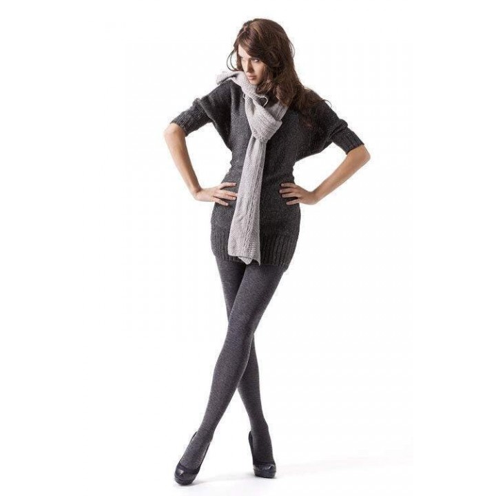 Женские колготки MONA COTTON 350 MEL 4 серый