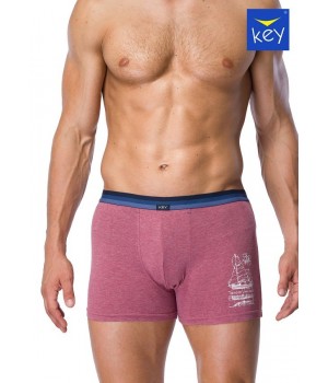 Мужские шорты KEY MXH-710 A21 M темно-розовый