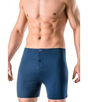 Боксерки чоловічі KEY MXC-126 3XL-4XL 4XL темно-синій