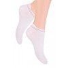 Шкарпетки STEVEN 091 38-40 біло-рожевий