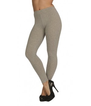 LEGGINS FOREX 867 XXL меланж - светло-серый