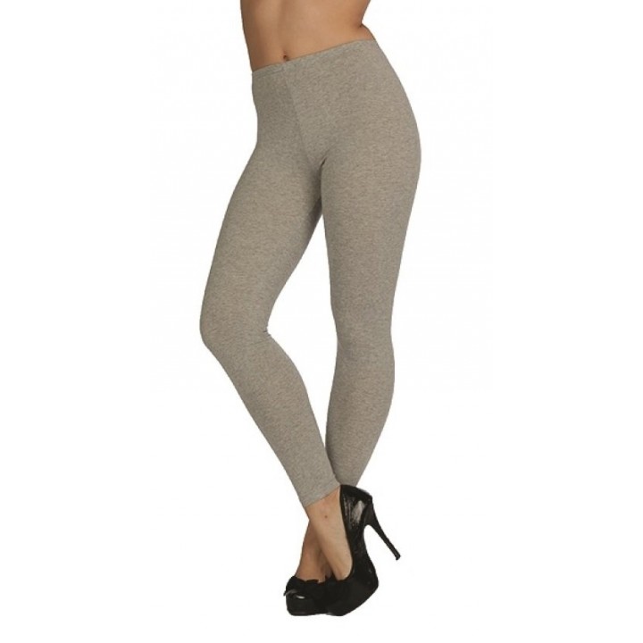 LEGGINS FOREX 867 XXL меланж - светло-серый