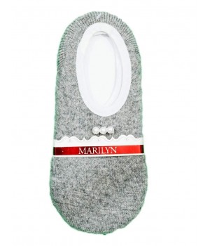 Балетки женские MARILYN ANGORA L42 универсальный серый