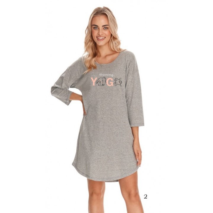 Женская ночная сорочка TARO 2776 IDA AW22 XL szary